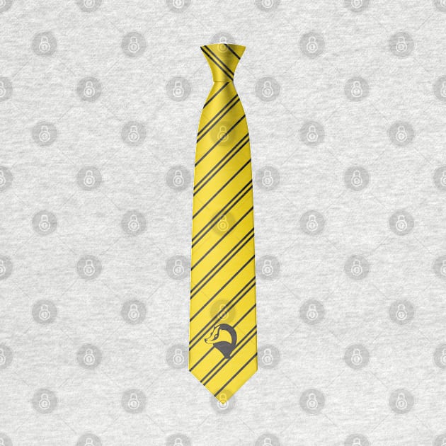 Badger House Tie by KneppDesigns